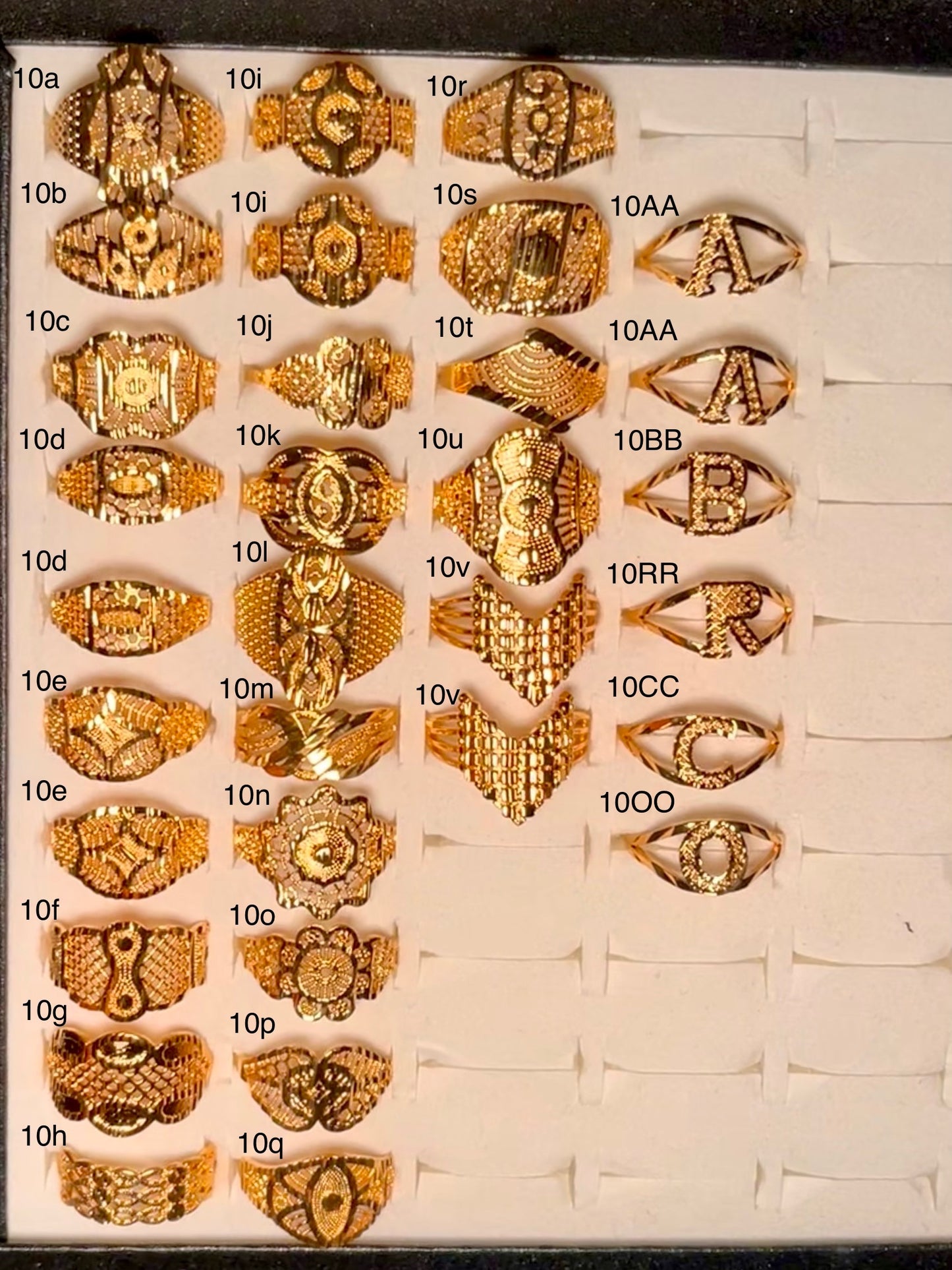 Klassic Rings (Size 10 Only)