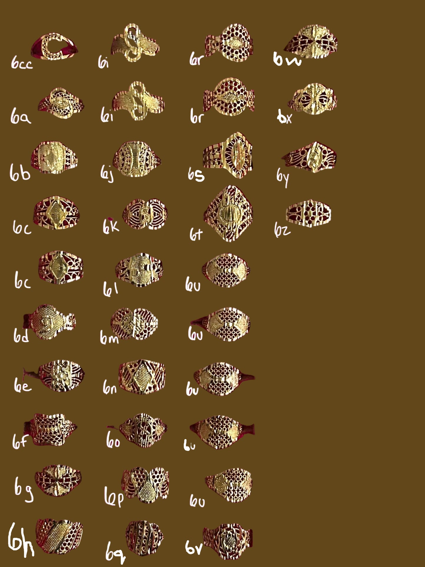 Klassic Rings (Size 6 Only)