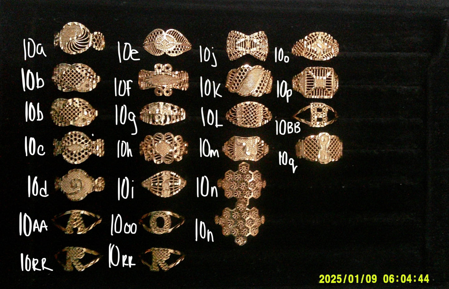 Klassic Rings (Size 10 Only)