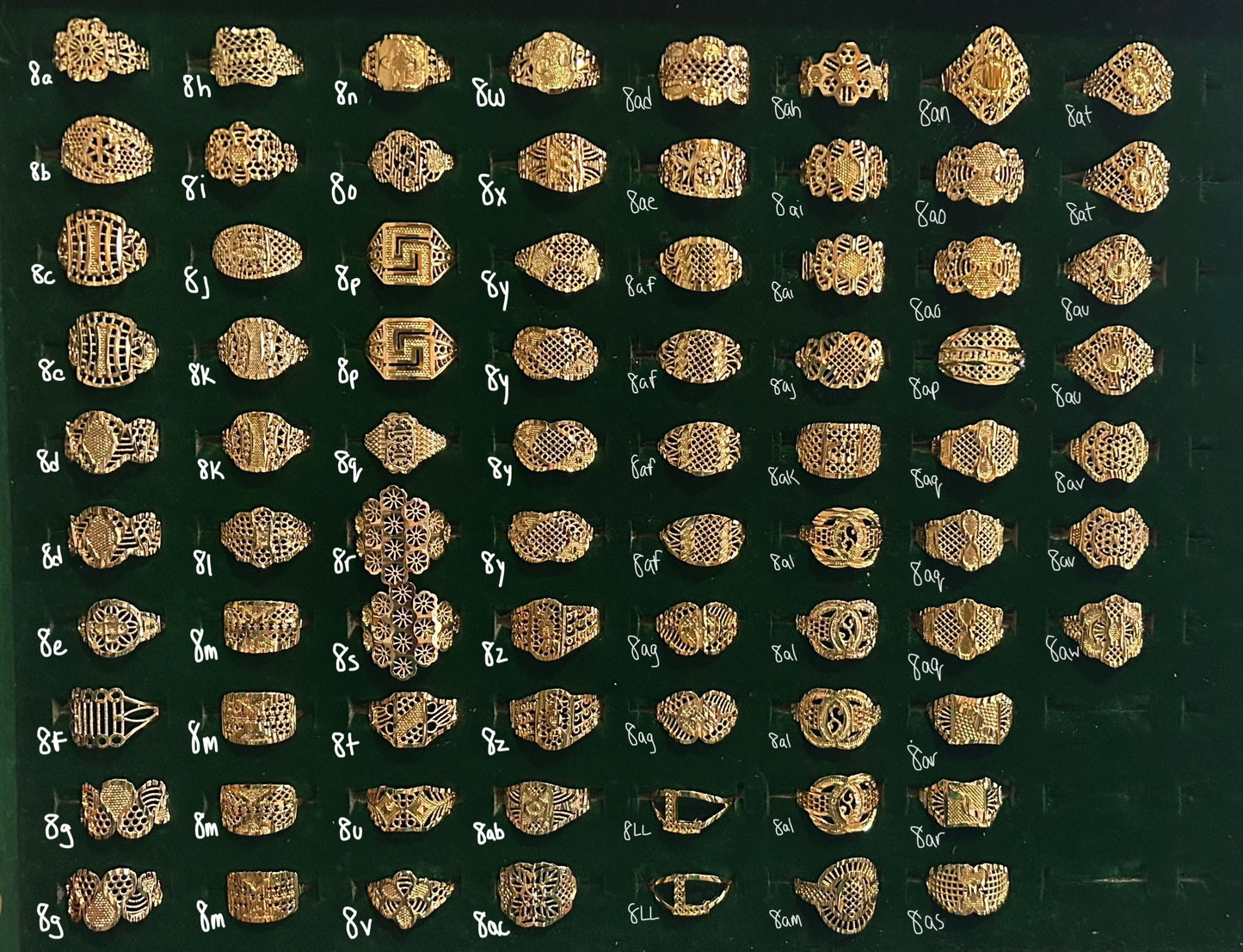 Klassic Rings( SIZE 8 ONLY)
