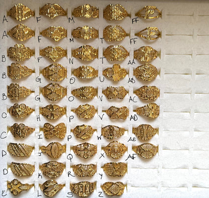 Bagues classiques (TAILLE 8 UNIQUEMENT)